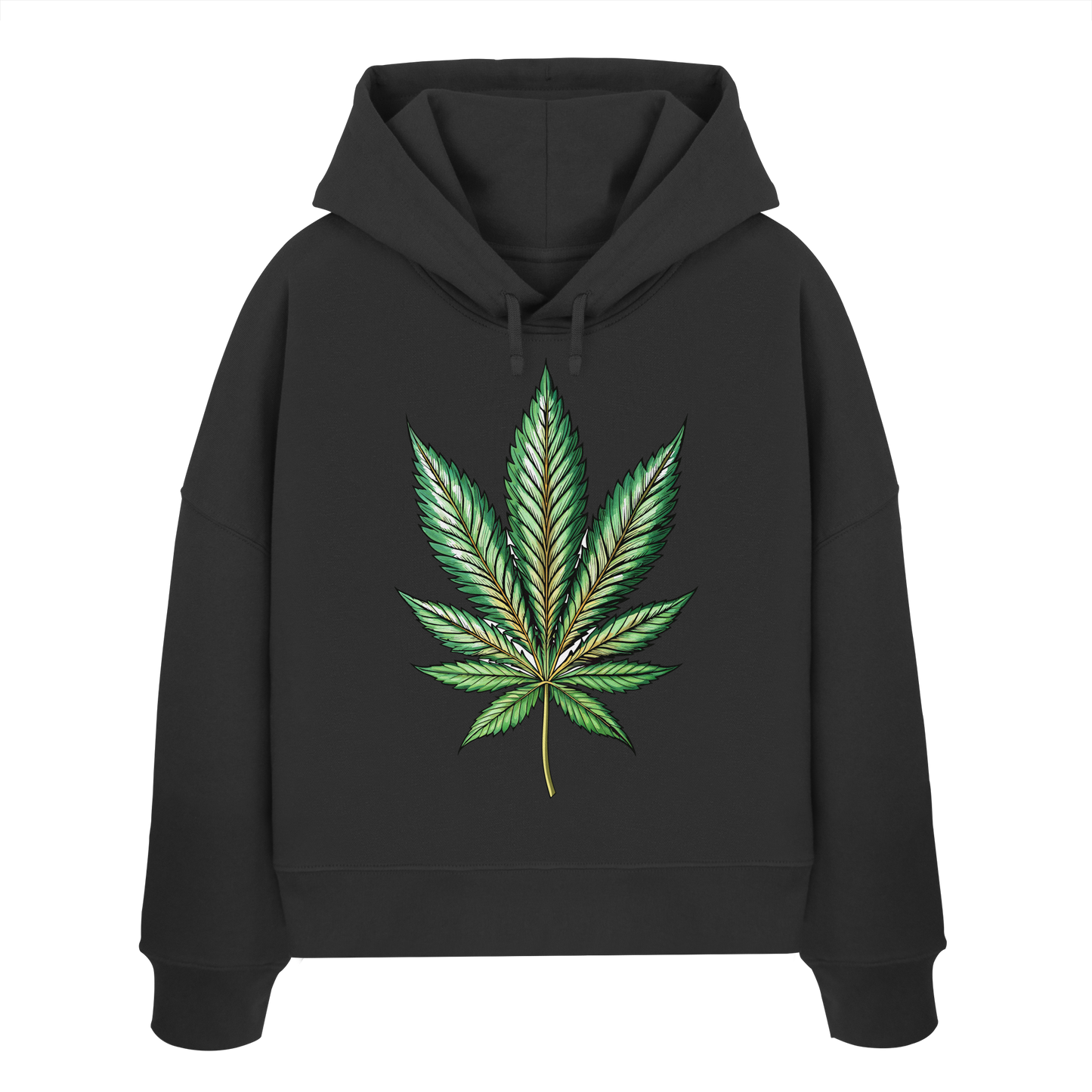 Leaf - Ladies Boxcut Hoodie