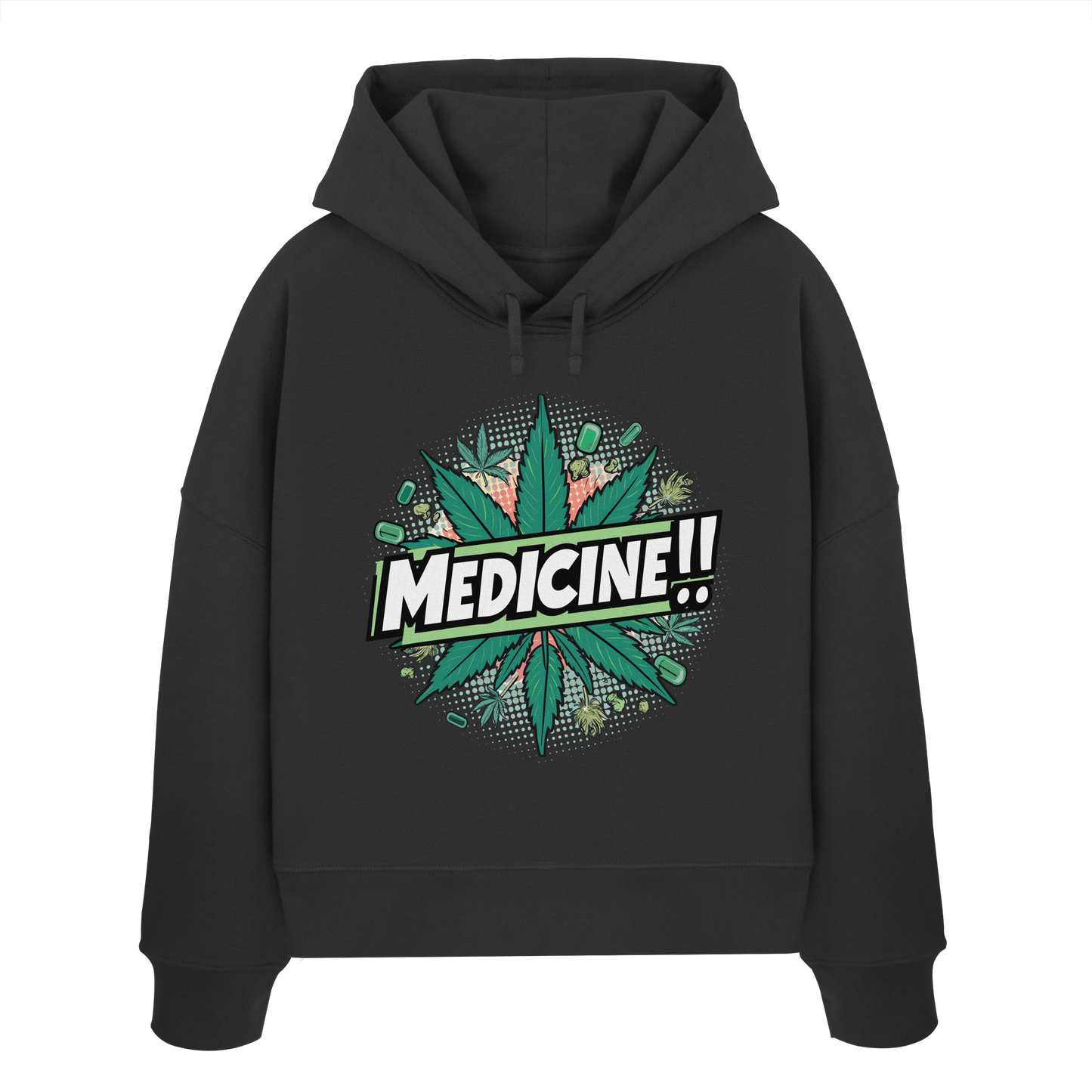 Medicine - Ladies Boxcut Hoodie