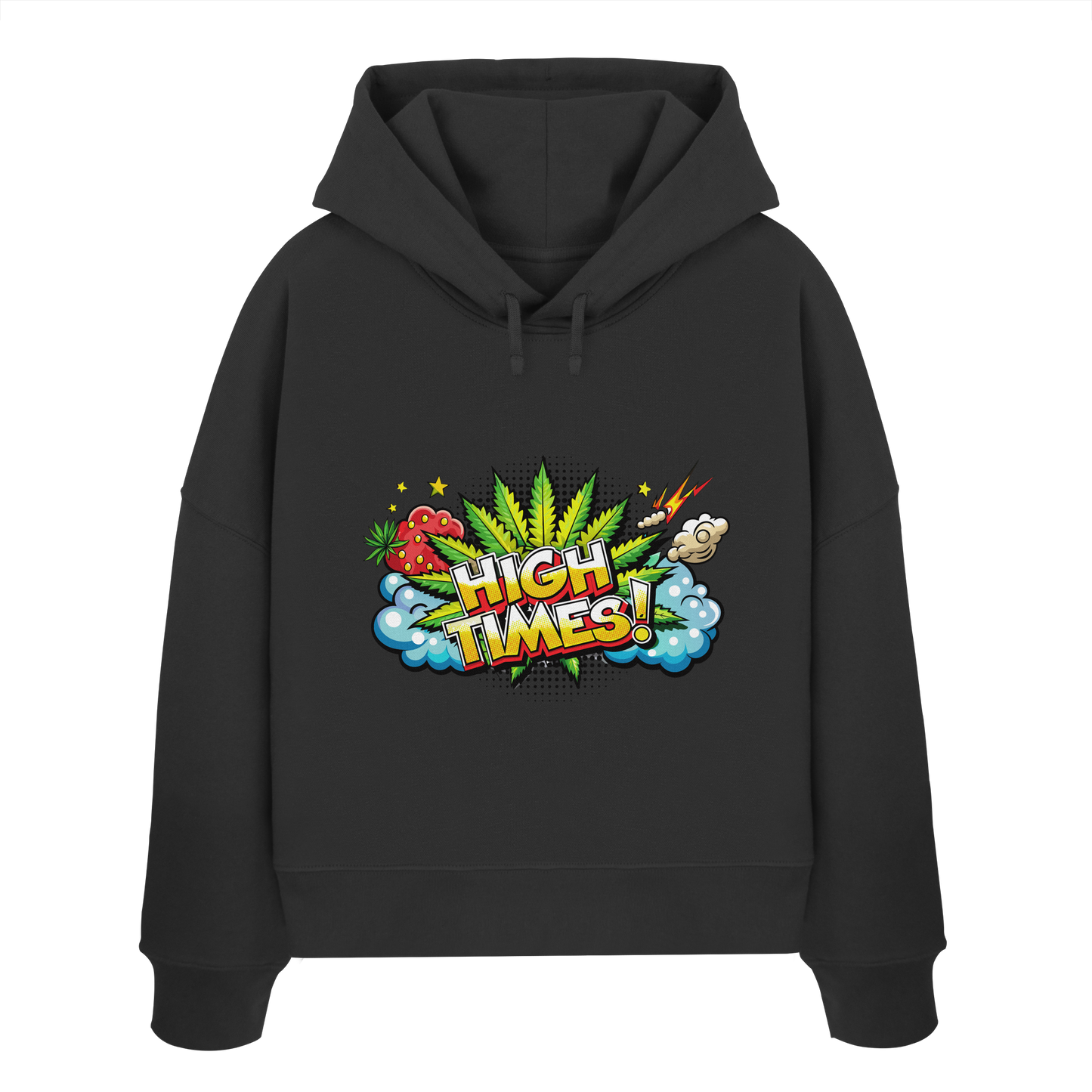 High Times - Ladies Boxcut Hoodie