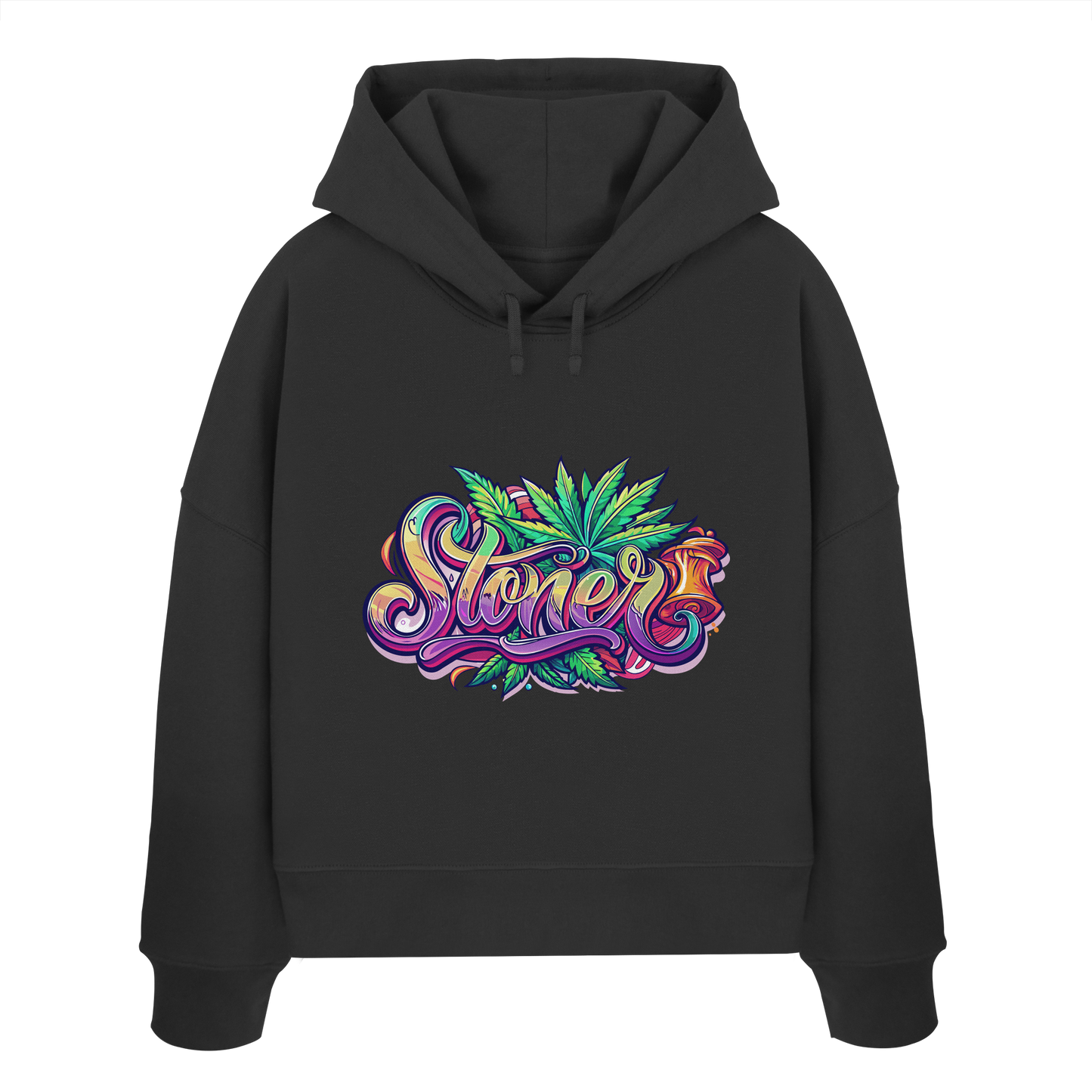 Color Stoner - Ladies Boxcut Hoodie