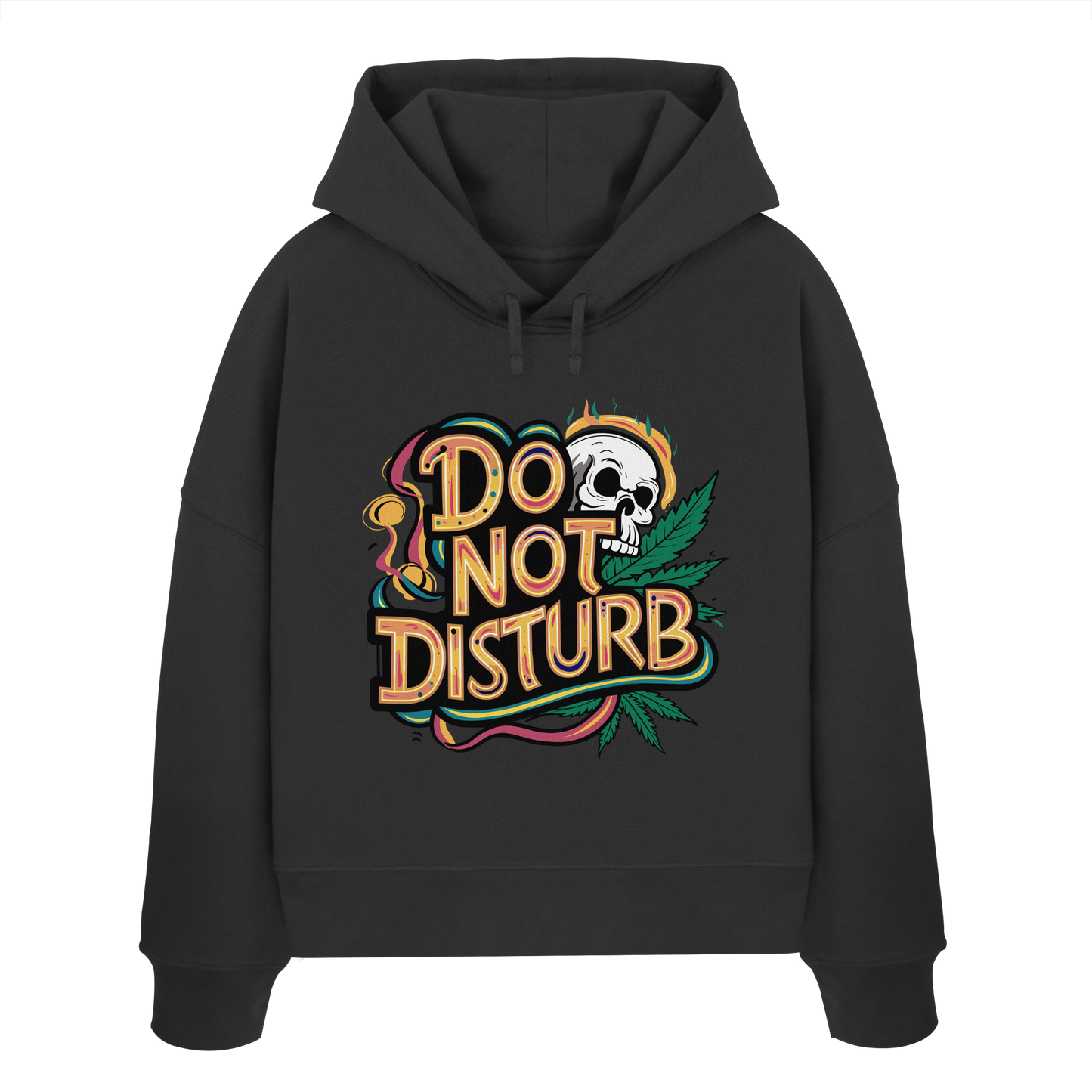 Do Not Disturb - Ladies Boxcut Hoodie