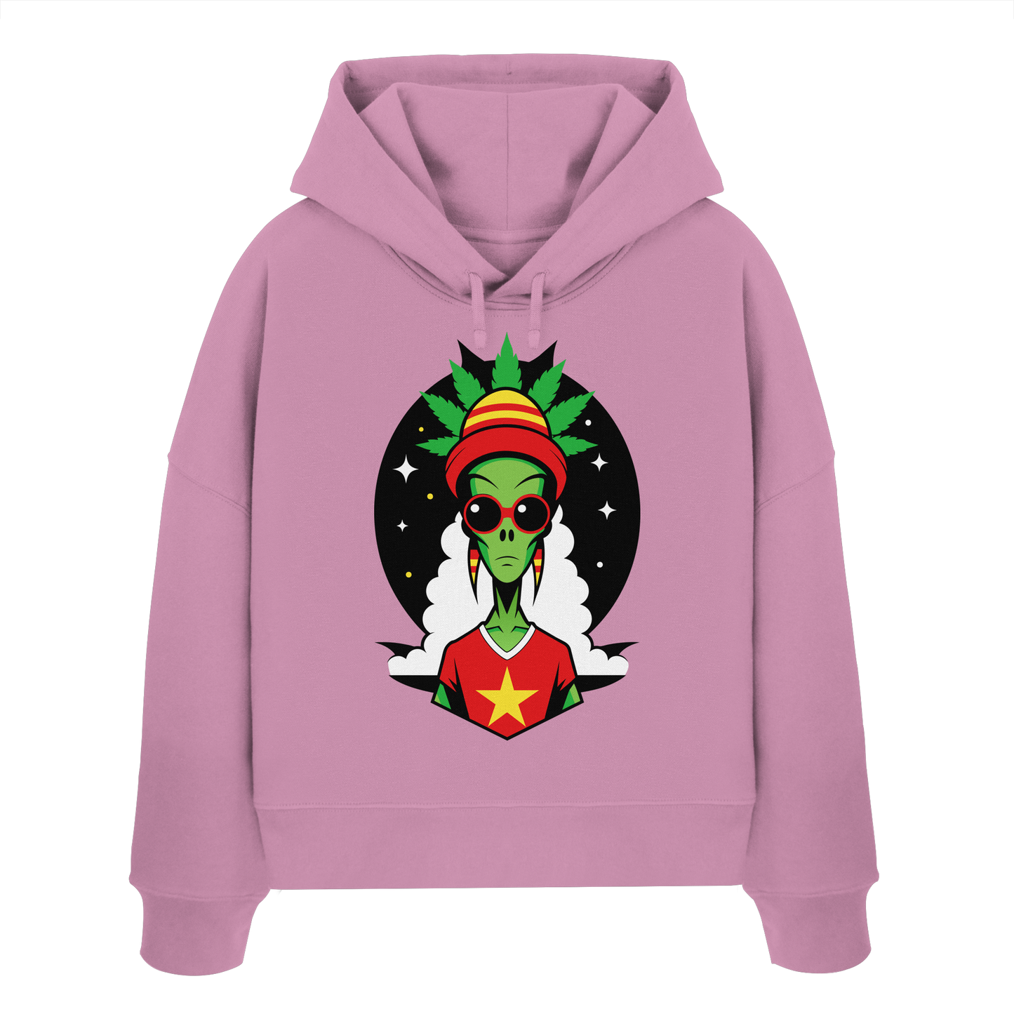 Alien - Ladies Boxcut Hoodie