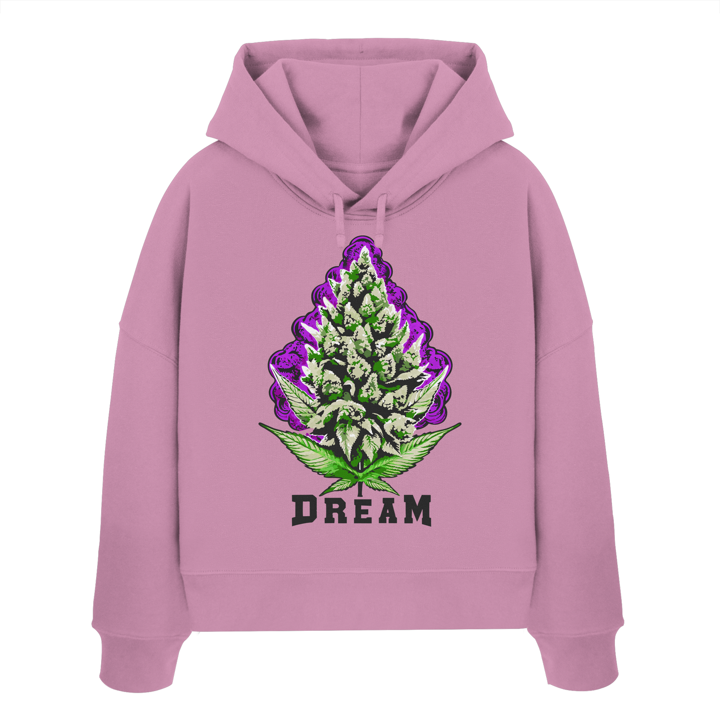 Purple Dream - Ladies Boxcut Hoodie