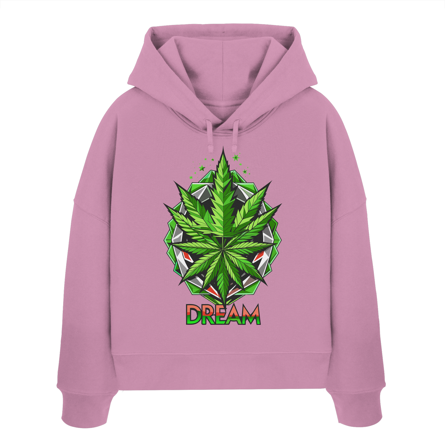 Dream Leaf - Ladies Boxcut Hoodie