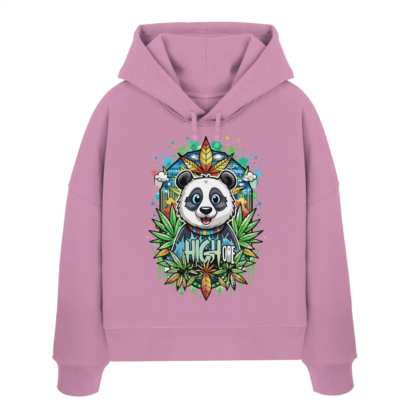 High Bear - Ladies Boxcut Hoodie