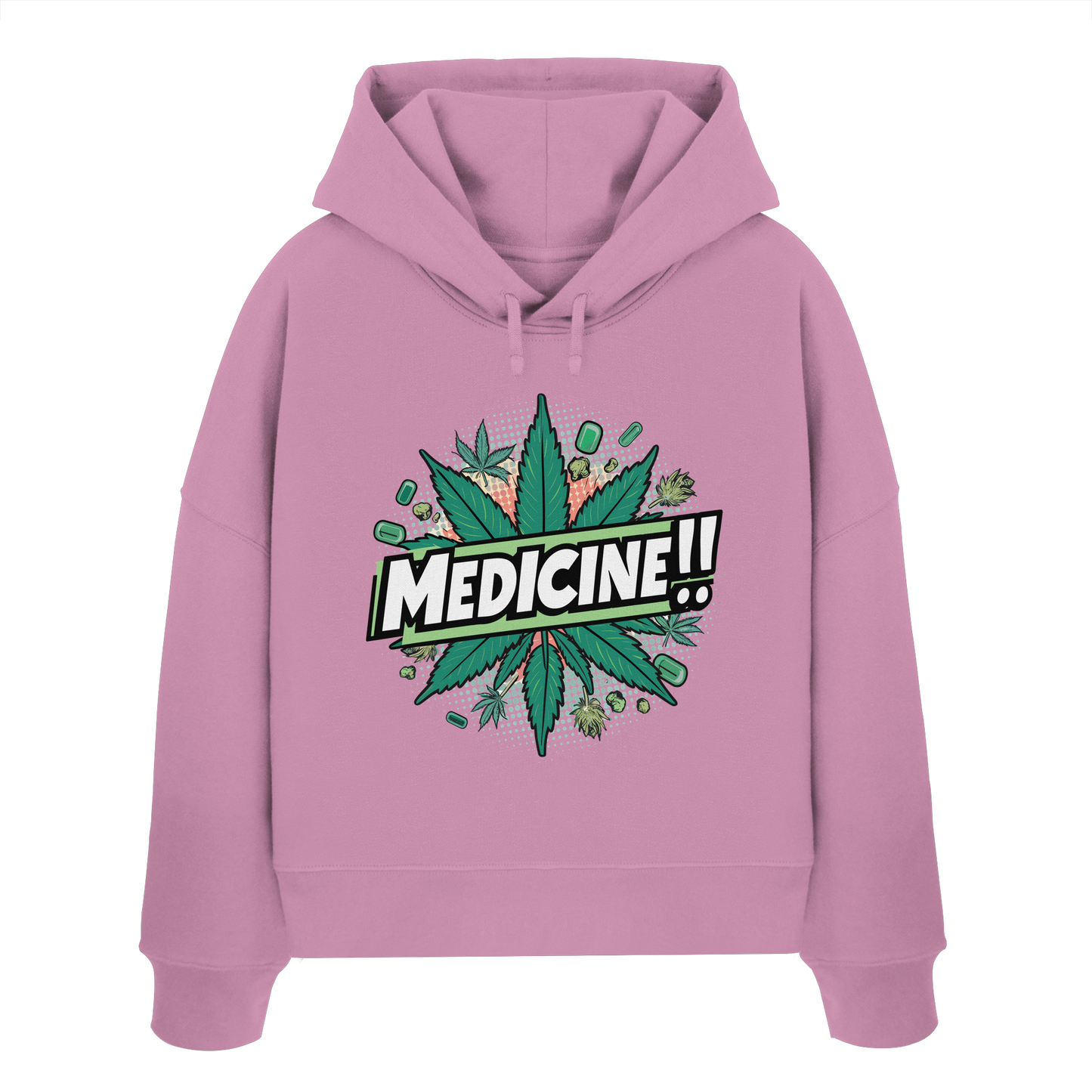 Medicine - Ladies Boxcut Hoodie