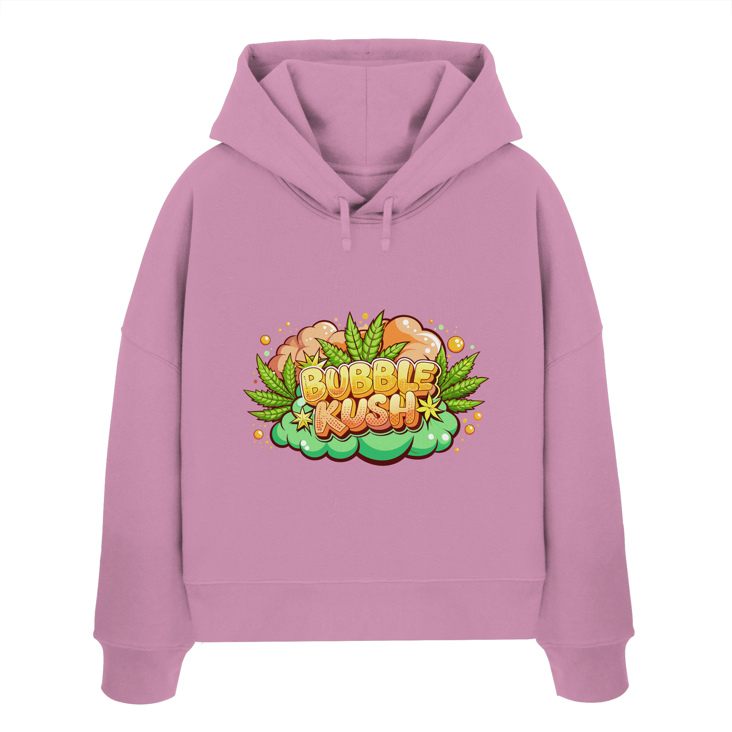 Bubble Kush - Ladies Boxcut Hoodie