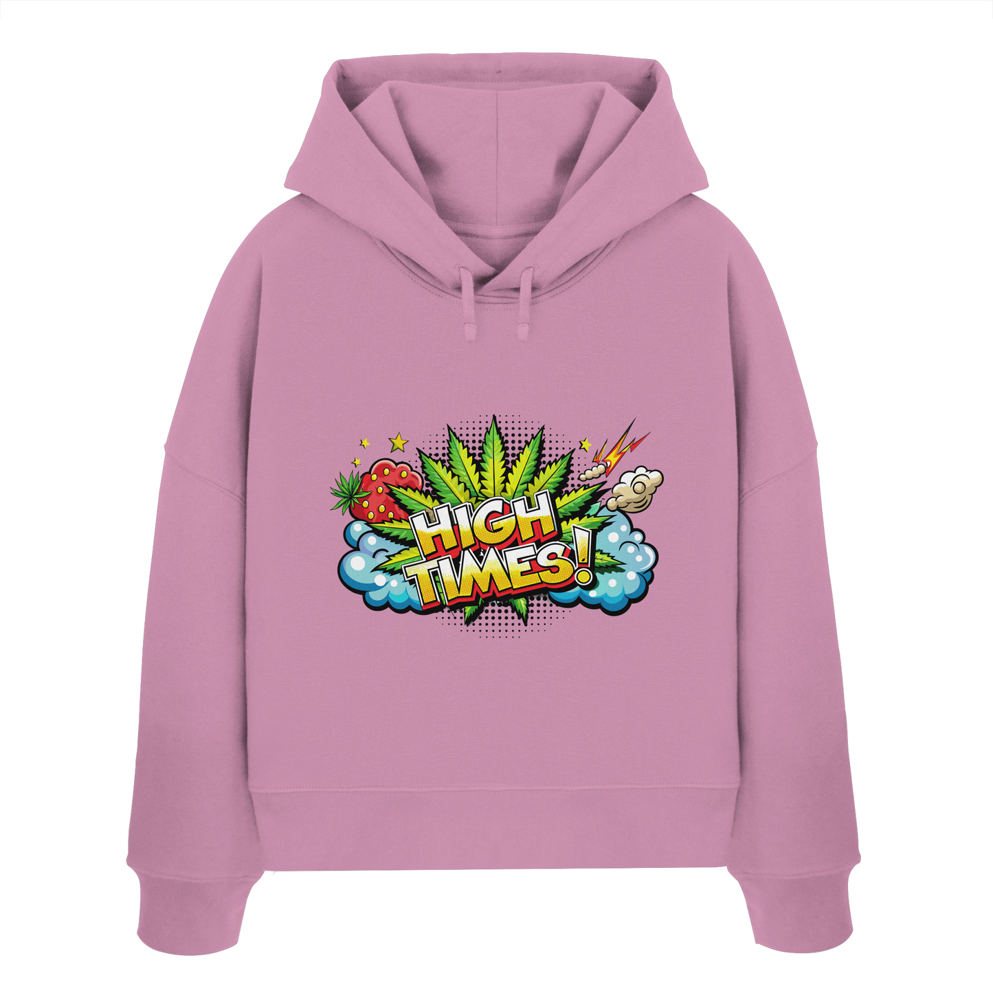 High Times - Ladies Boxcut Hoodie