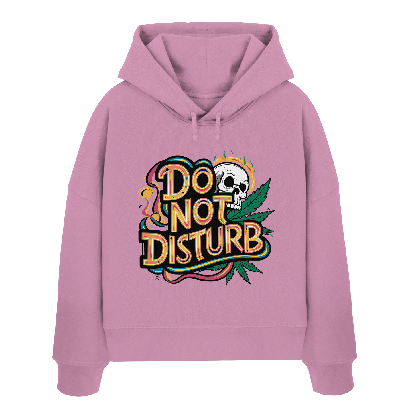 Do Not Disturb - Ladies Boxcut Hoodie