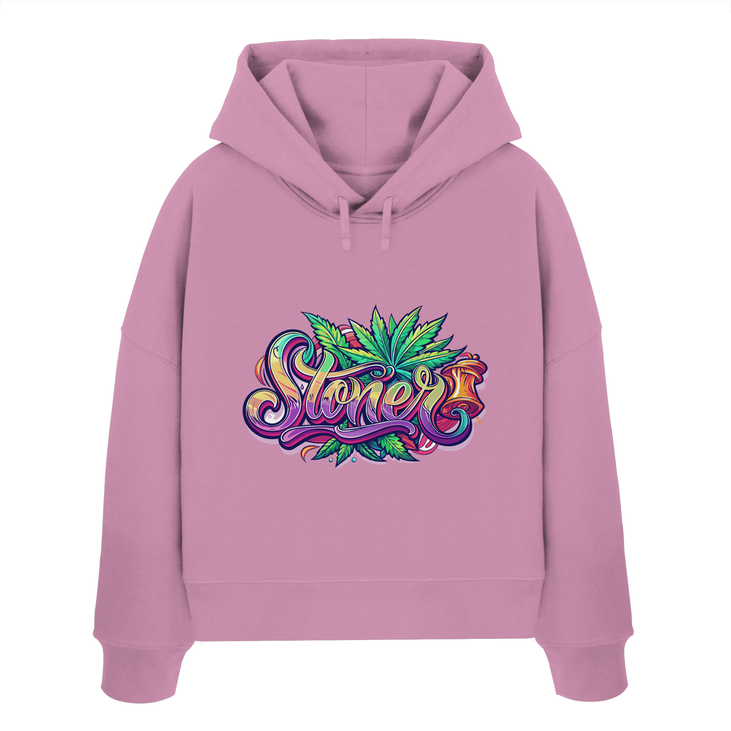 Color Stoner - Ladies Boxcut Hoodie