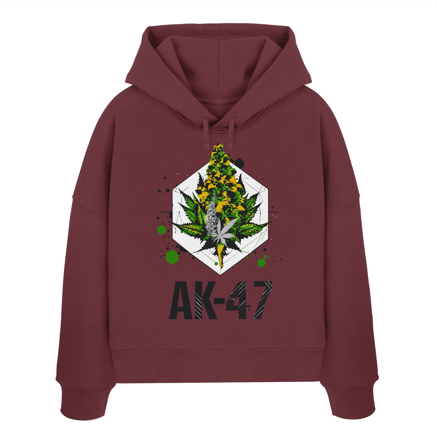 AK 47 - Ladies Boxcut Hoodie