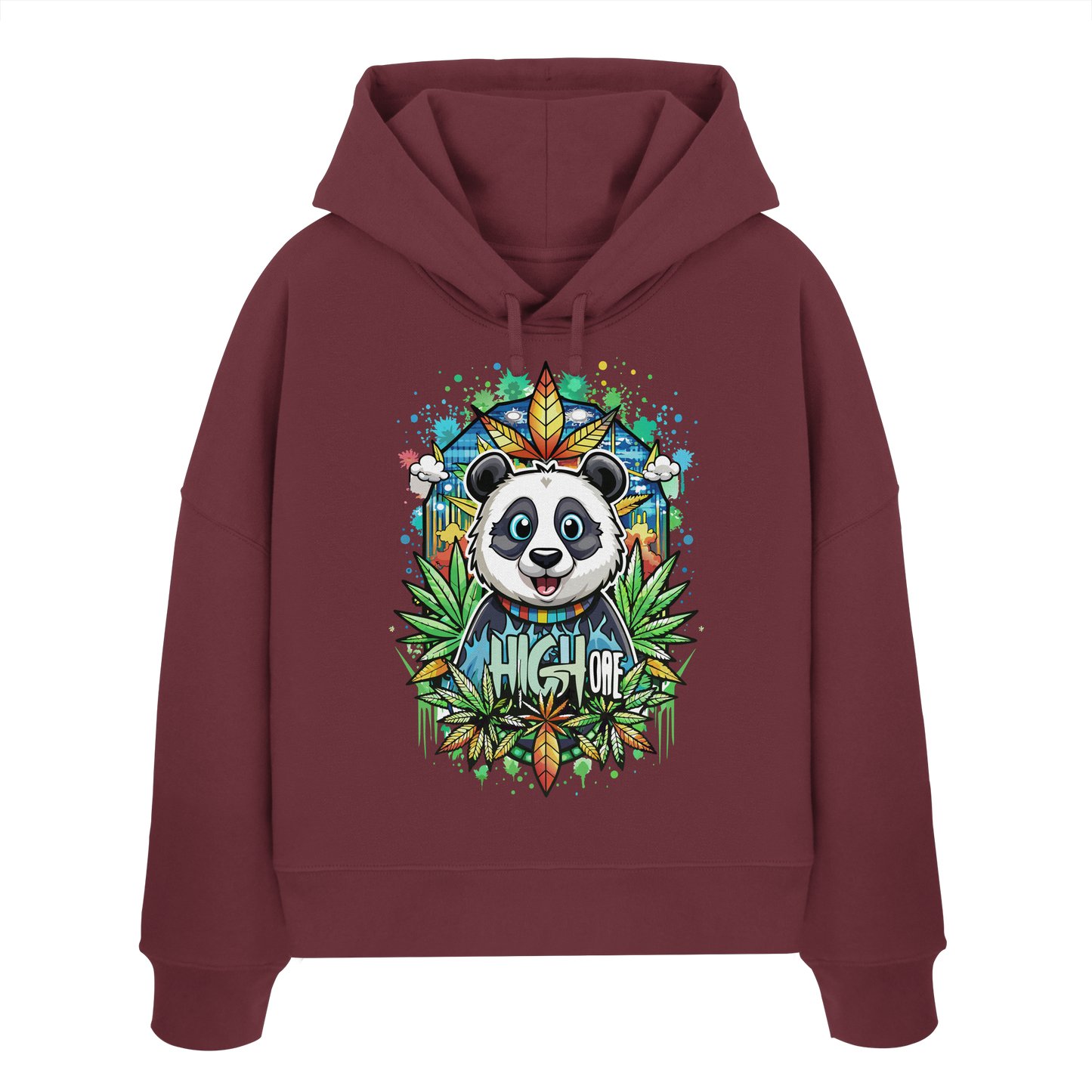 High Bear - Ladies Boxcut Hoodie