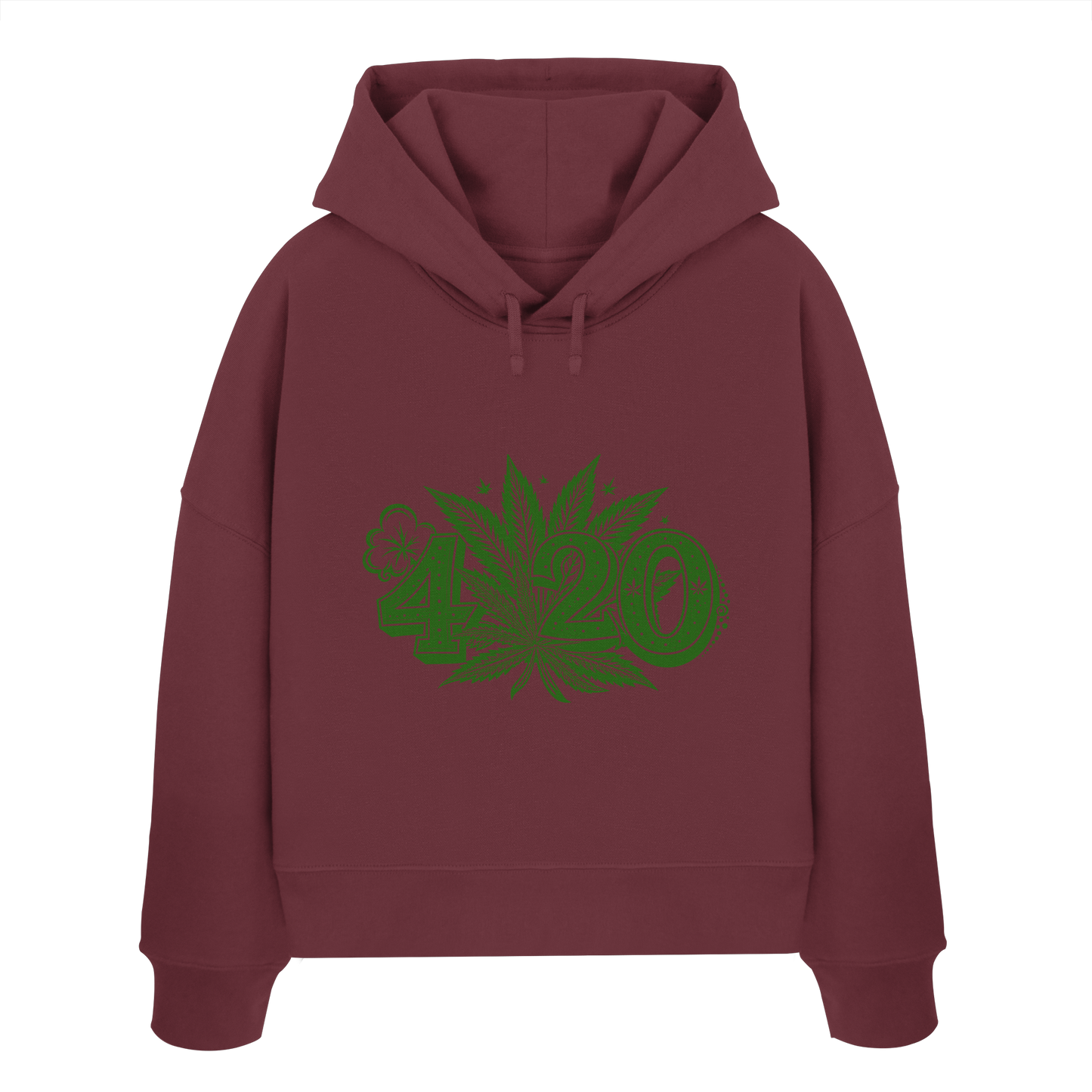 420 - Ladies Boxcut Hoodie