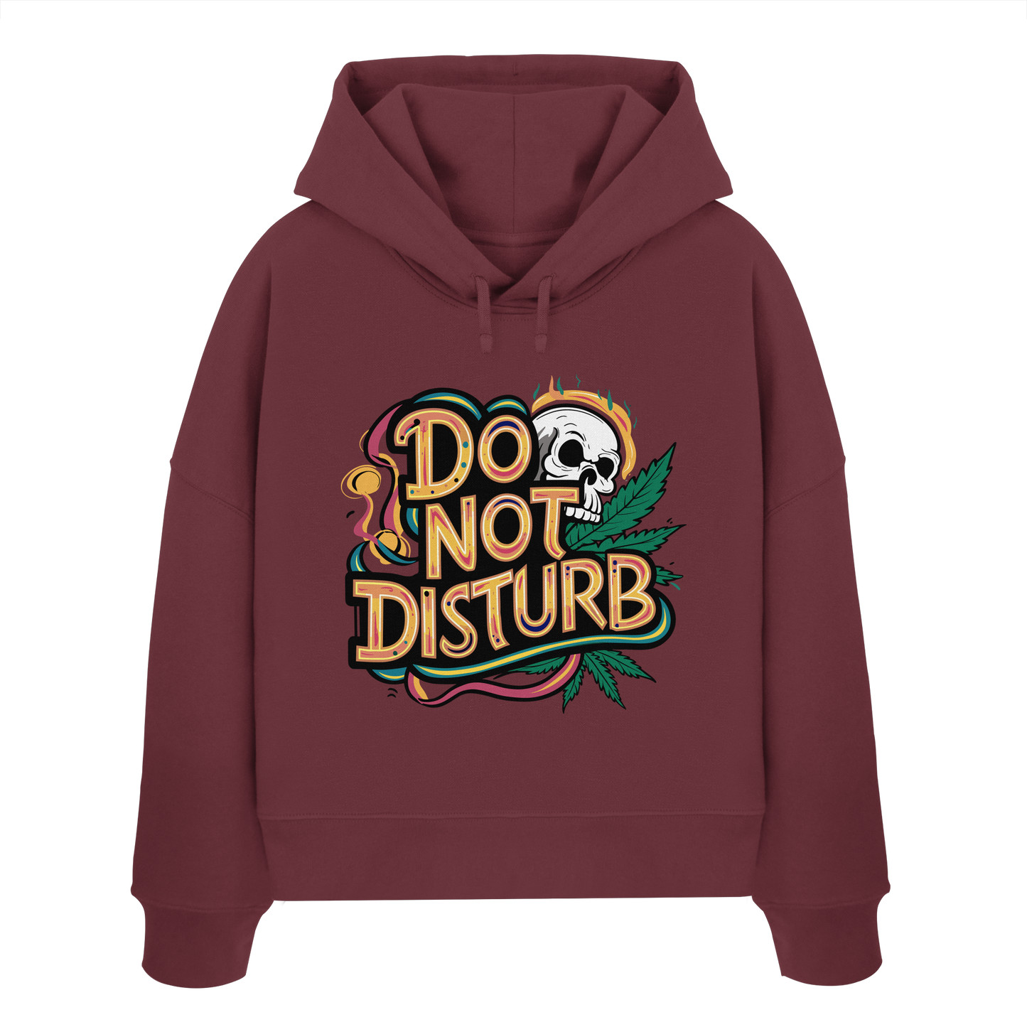 Do Not Disturb - Ladies Boxcut Hoodie