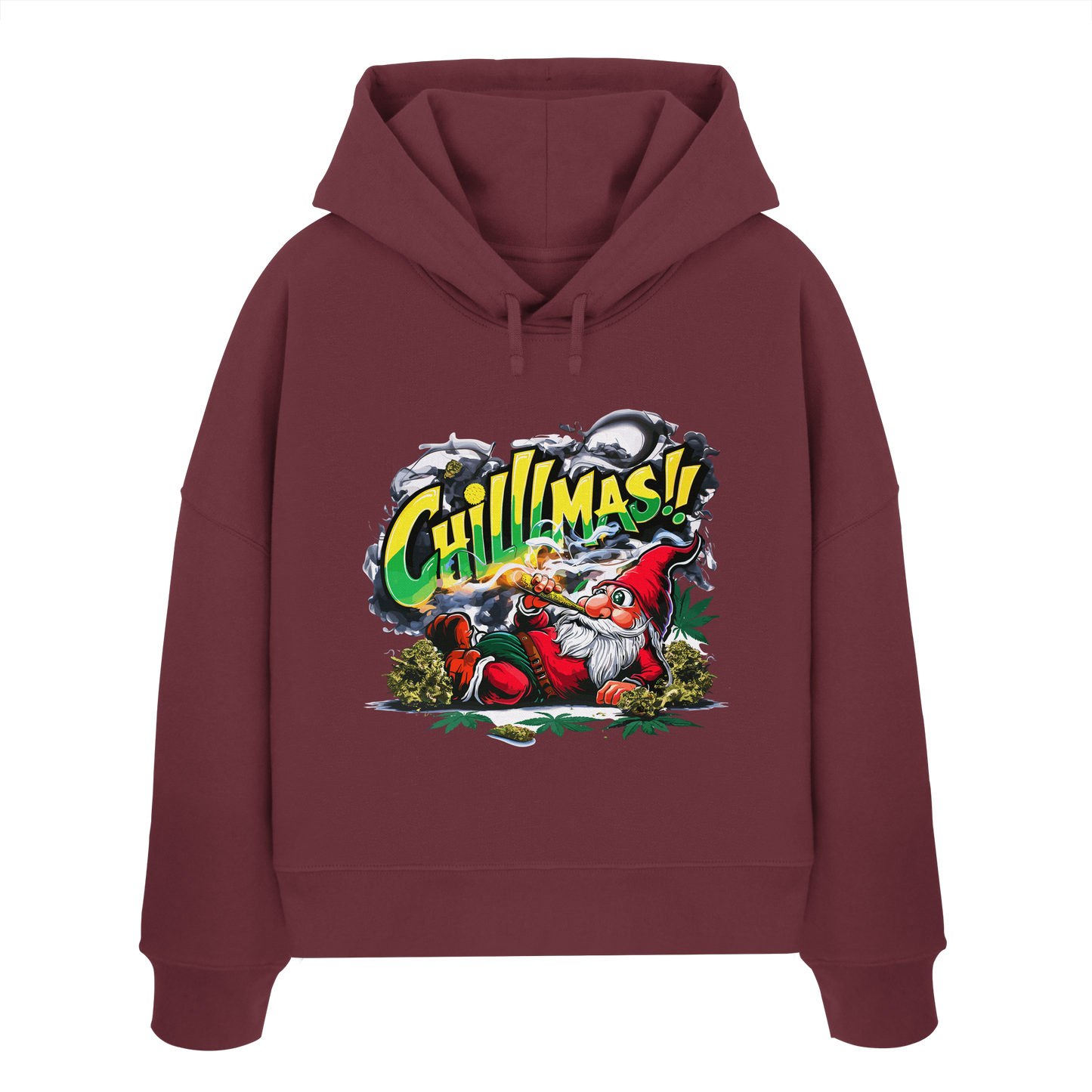 Chillmas - Ladies Boxcut Hoodie