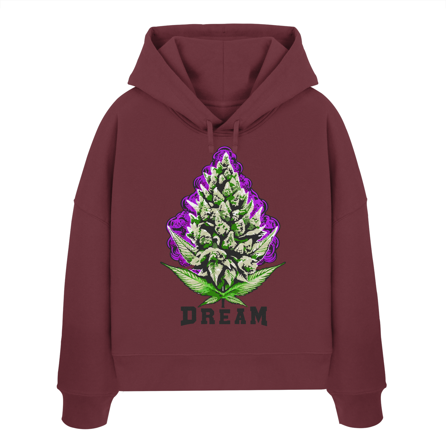 Purple Dream - Ladies Boxcut Hoodie