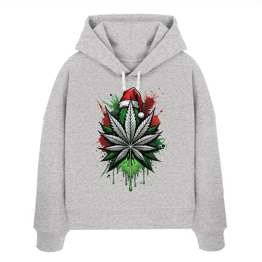 Cap Cannabis - Ladies Boxcut Hoodie