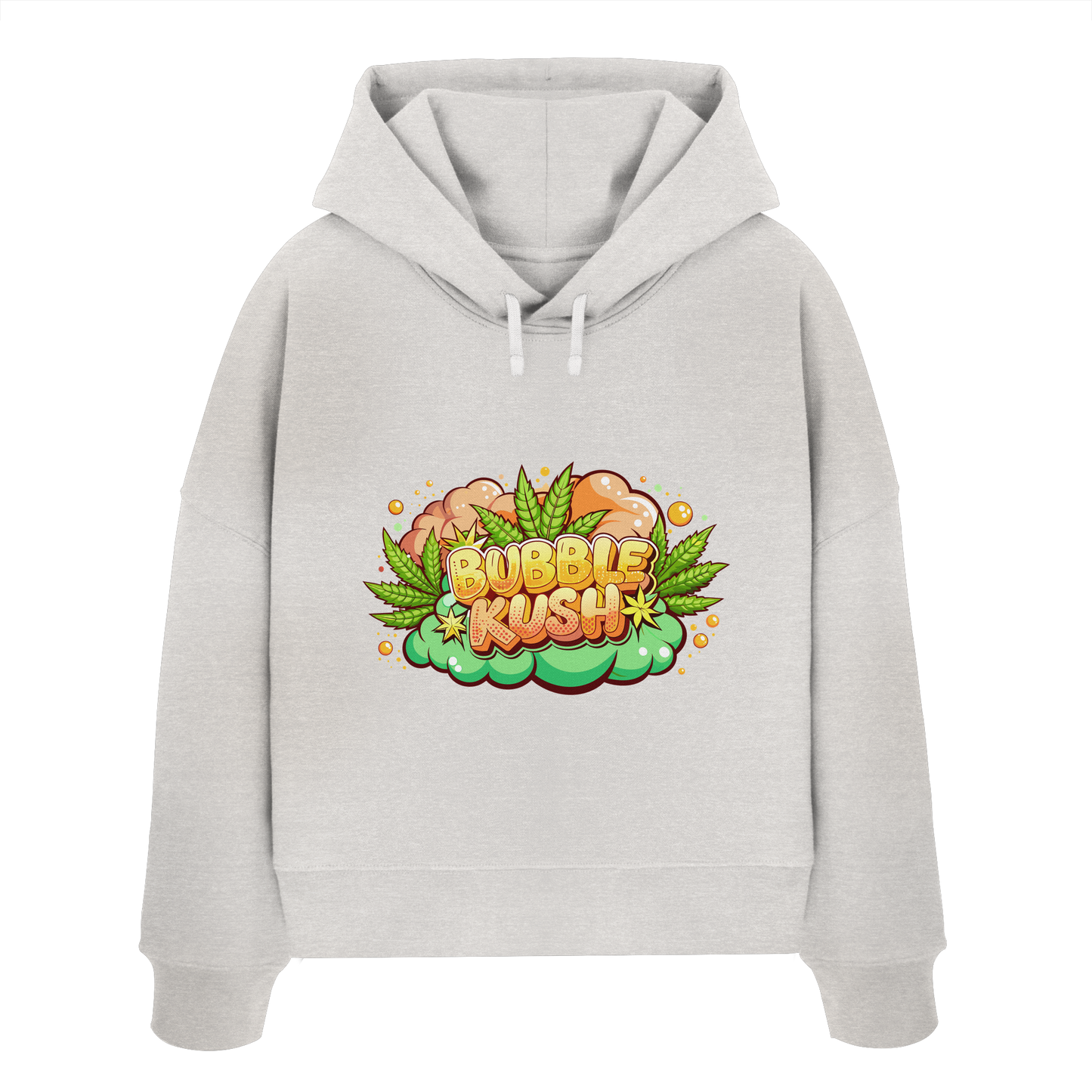 Bubble Kush - Ladies Boxcut Hoodie