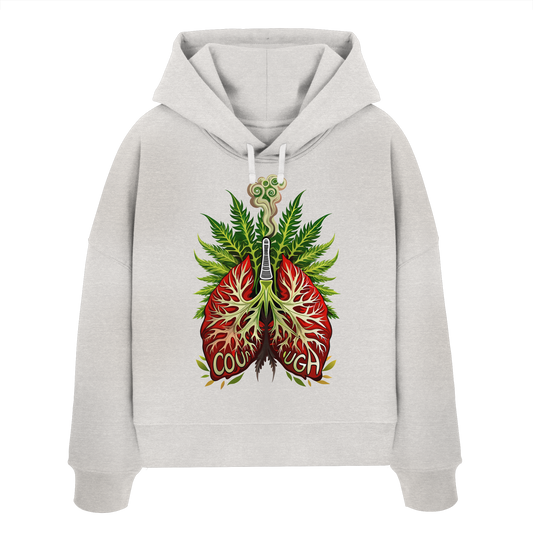 Couugh - Ladies Boxcut Hoodie