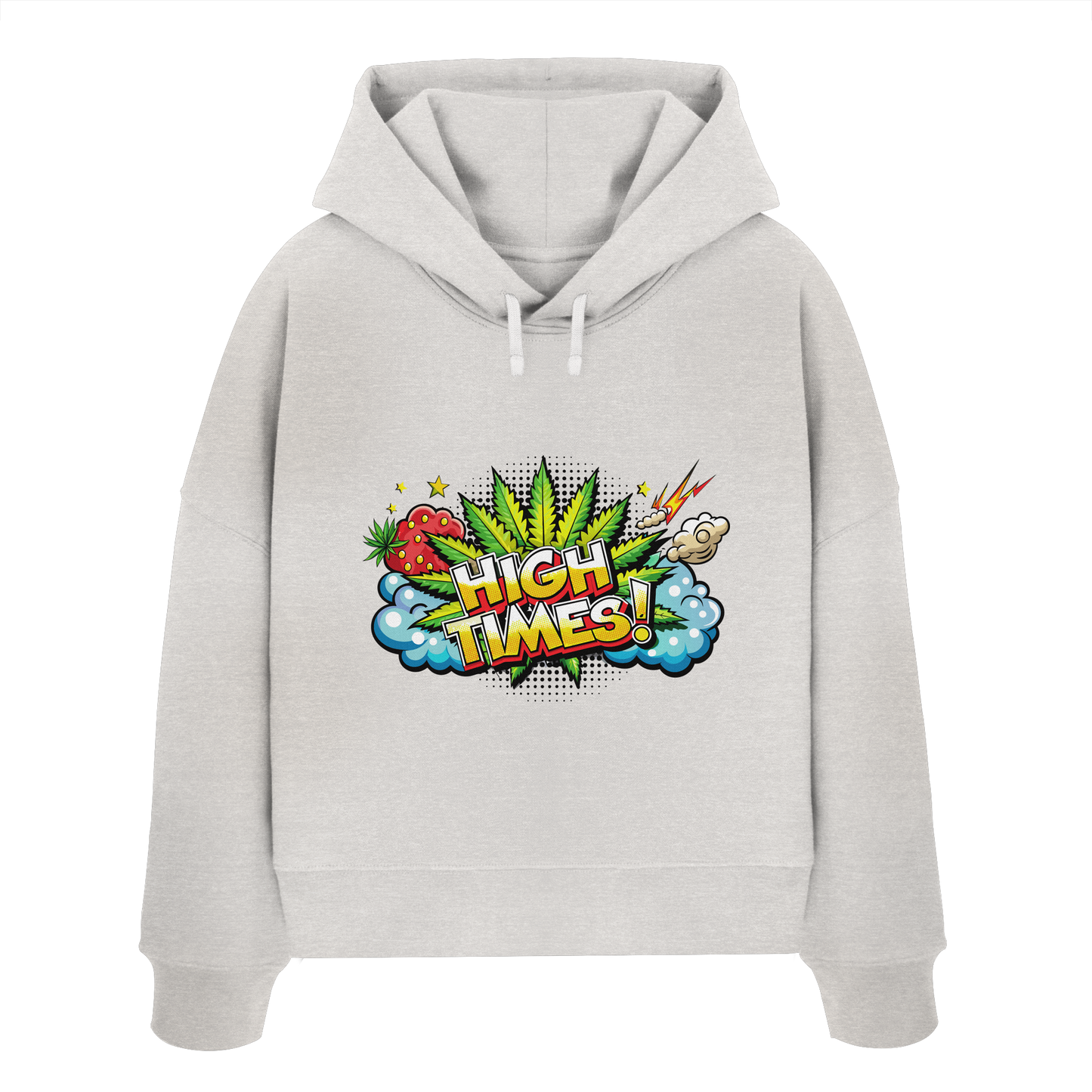 High Times - Ladies Boxcut Hoodie