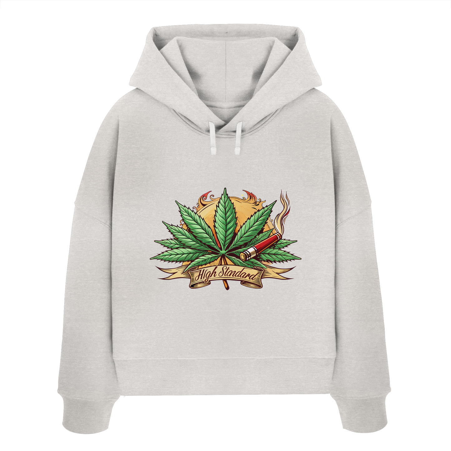 High Standard - Ladies Boxcut Hoodie