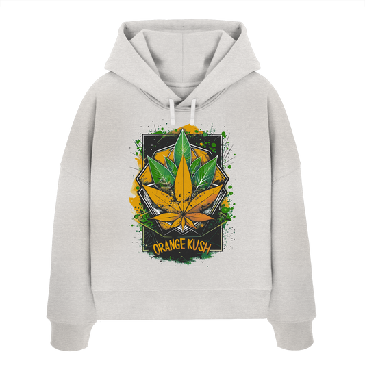 Orange Kush - Ladies Boxcut Hoodie