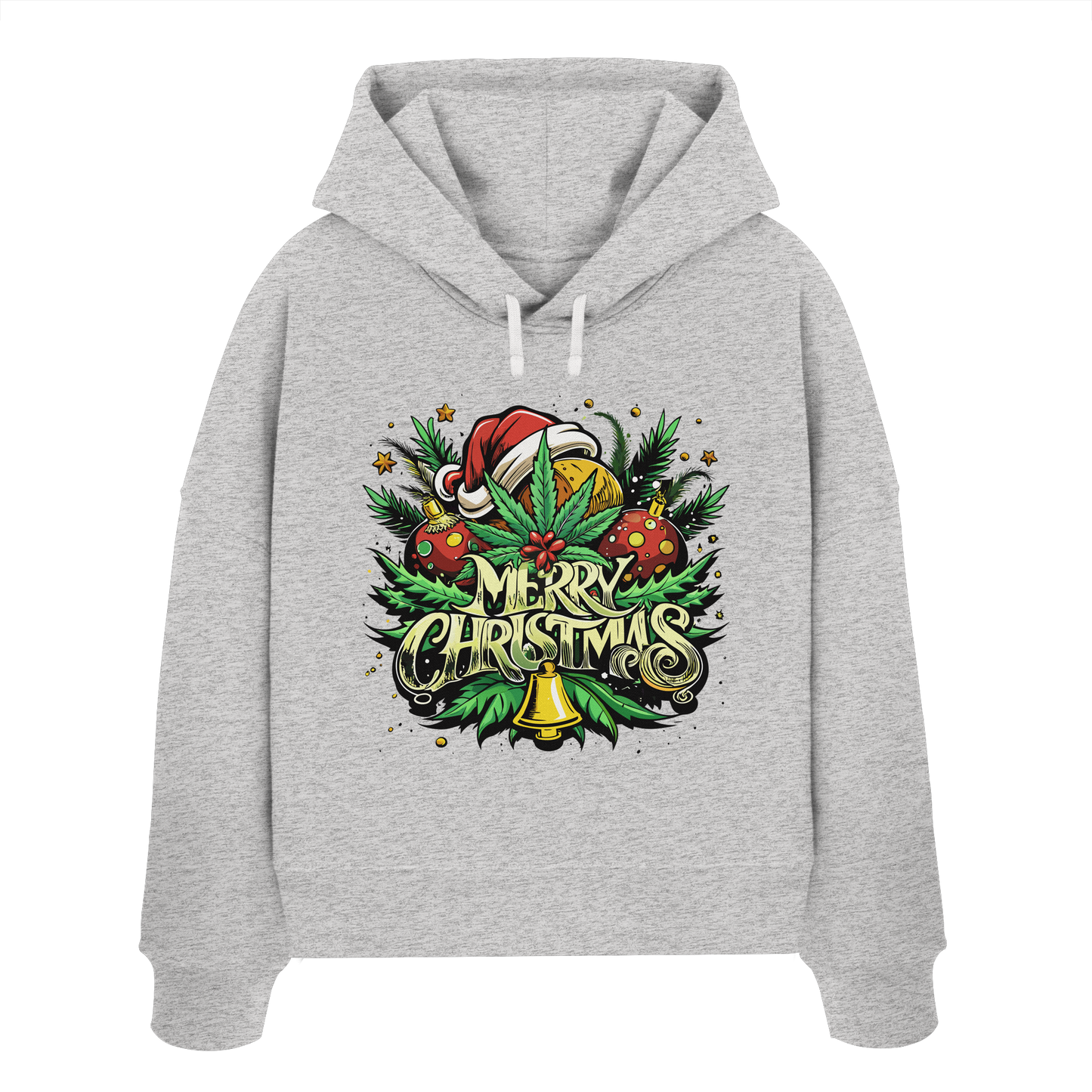 Bell Christmas - Ladies Boxcut Hoodie