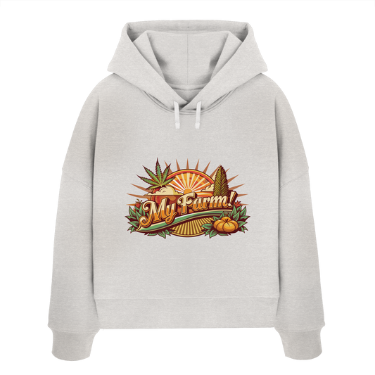 My Farm - Ladies Boxcut Hoodie