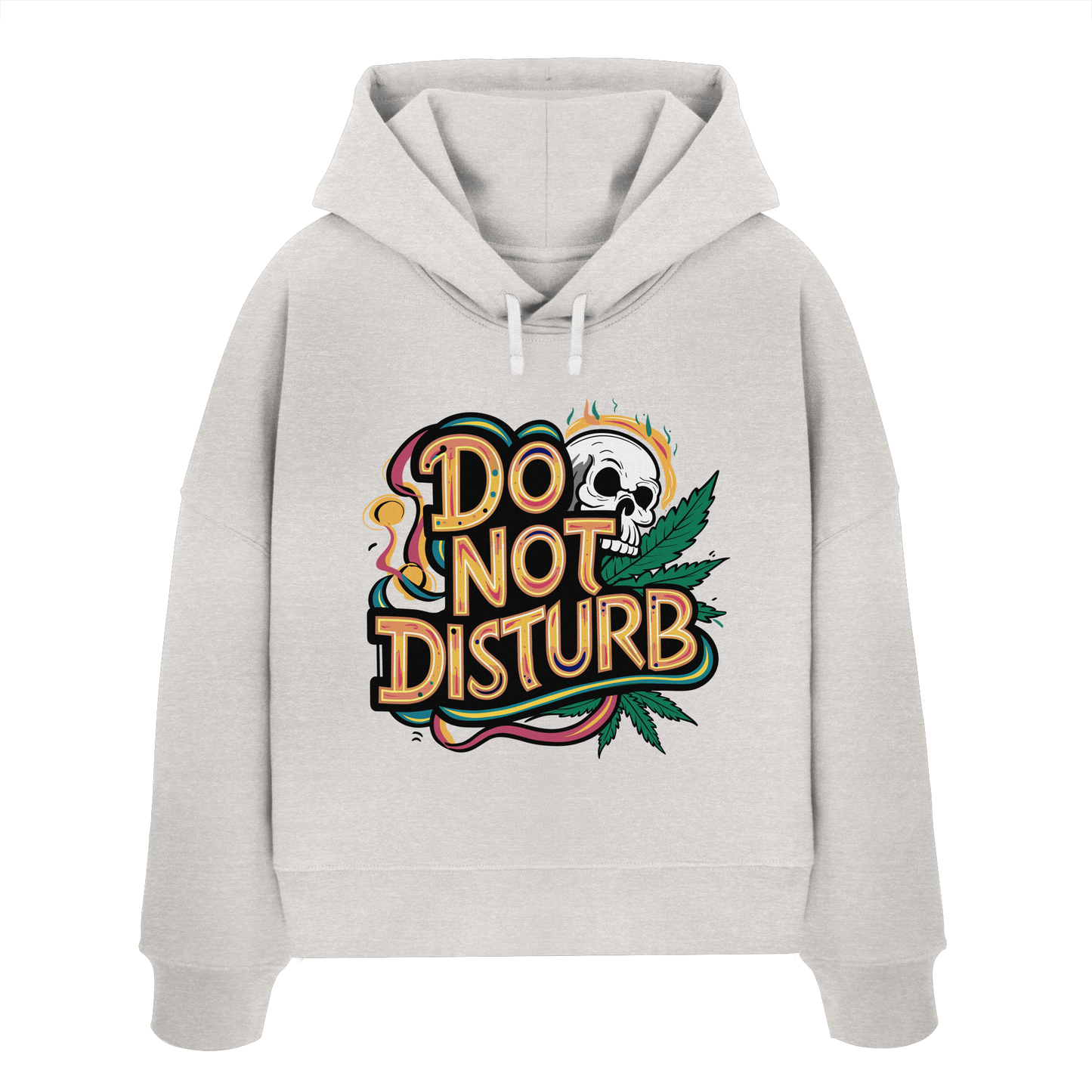 Do Not Disturb - Ladies Boxcut Hoodie