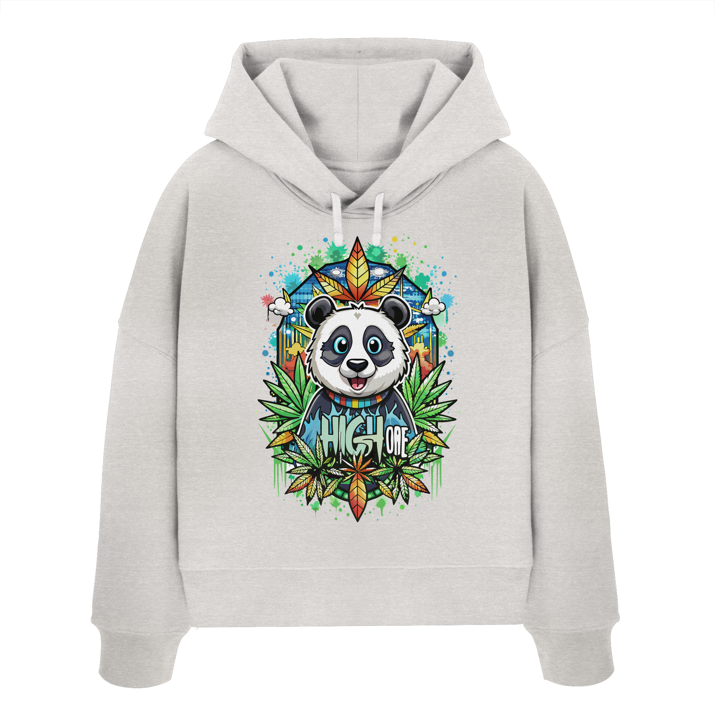 High Bear - Ladies Boxcut Hoodie