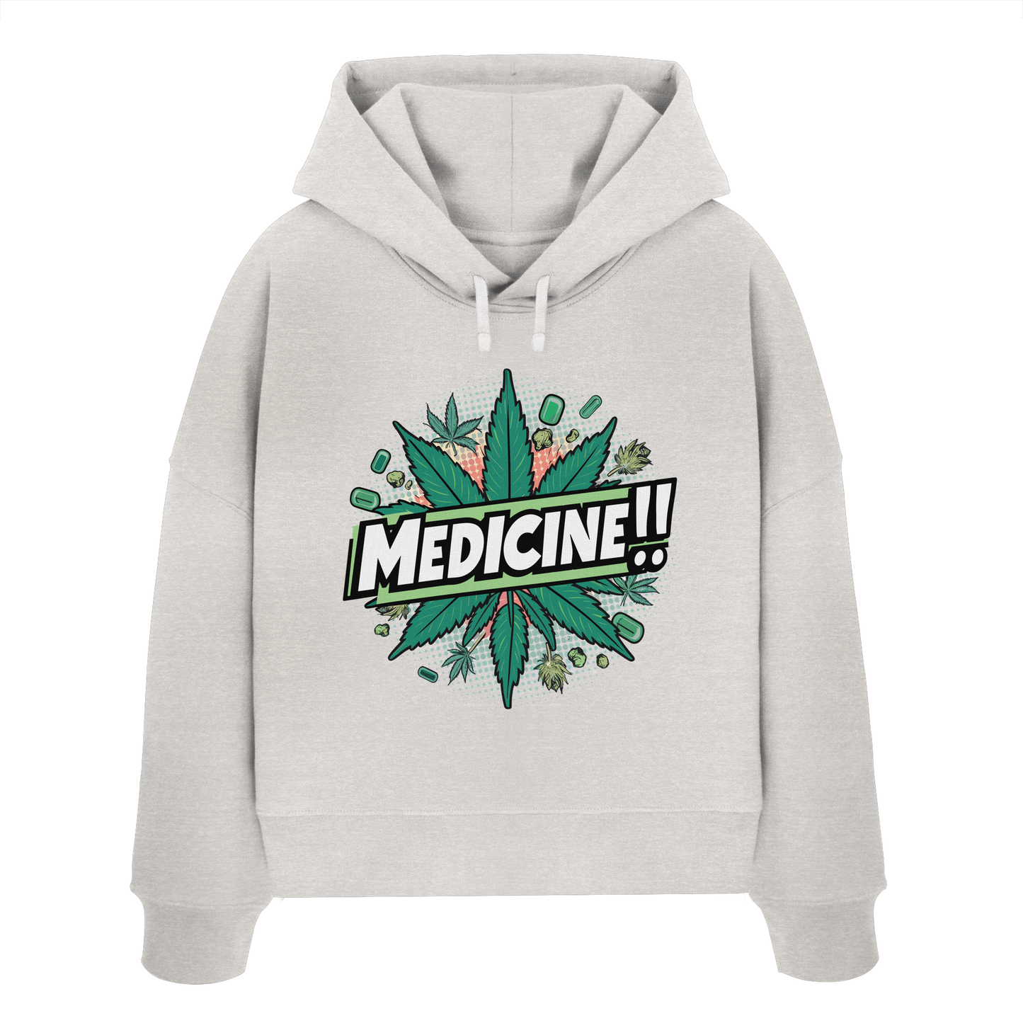 Medicine - Ladies Boxcut Hoodie