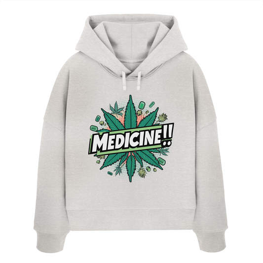 Medicine - Ladies Boxcut Hoodie