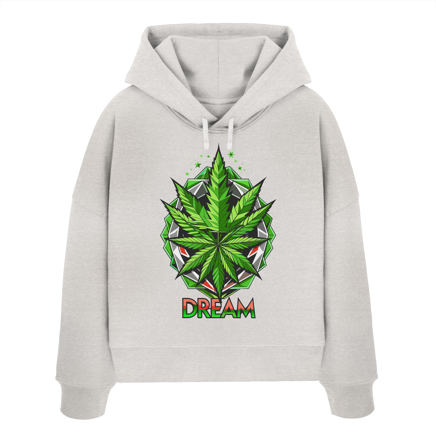 Dream Leaf - Ladies Boxcut Hoodie