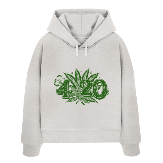 420 - Ladies Boxcut Hoodie