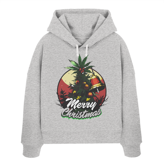 Christmas Bell - Ladies Boxcut Hoodie