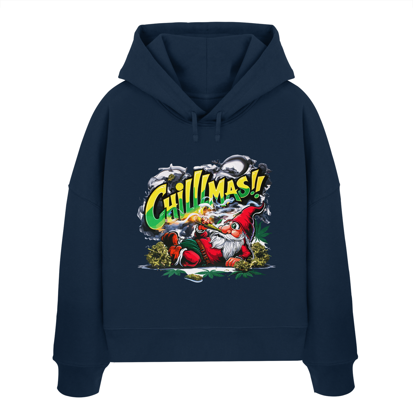 Chillmas - Ladies Boxcut Hoodie