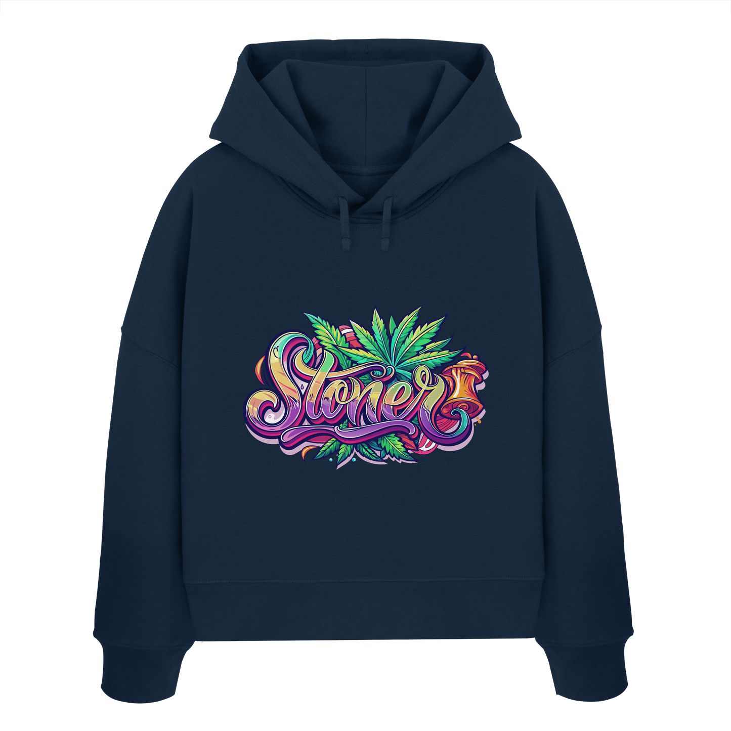 Color Stoner - Ladies Boxcut Hoodie