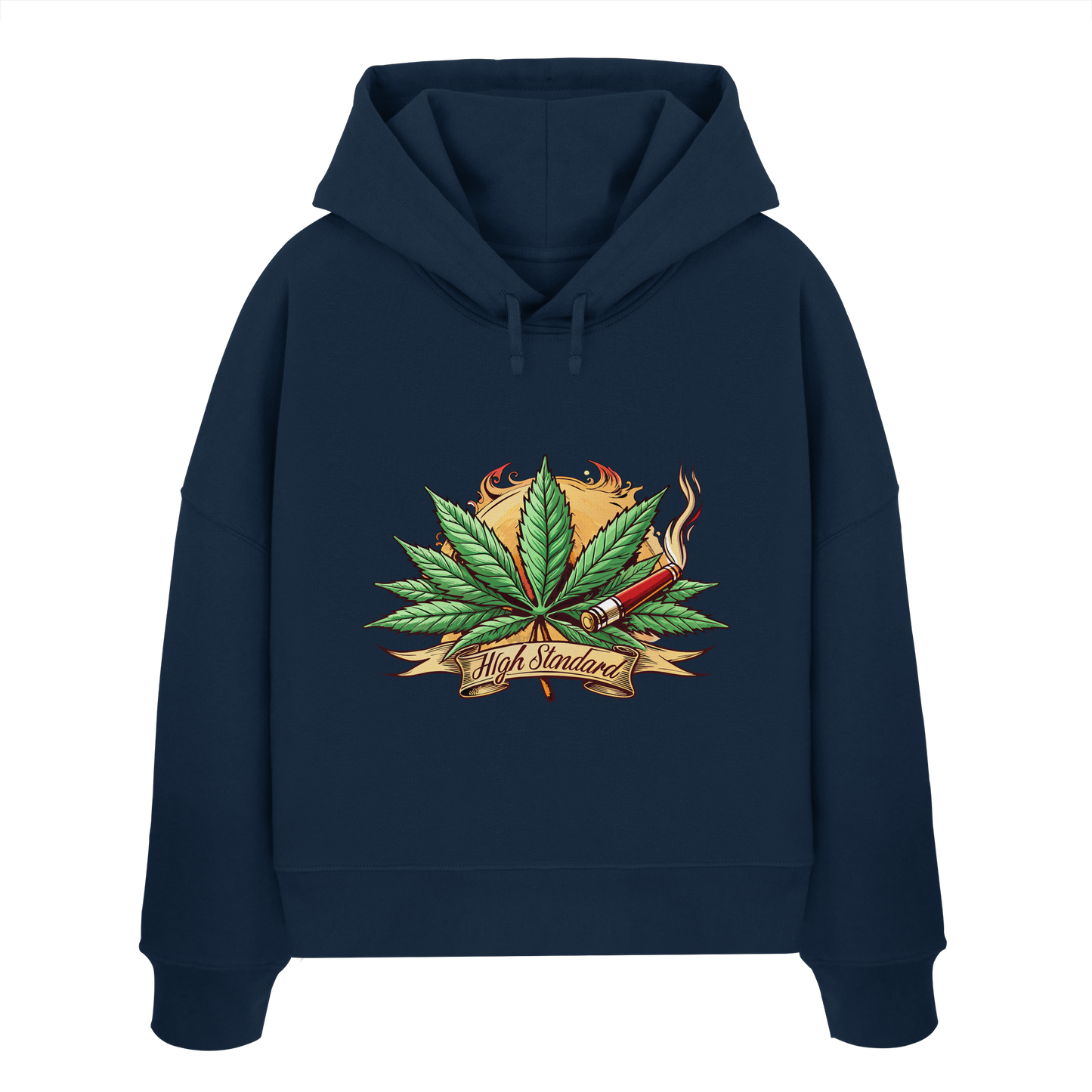 High Standard - Ladies Boxcut Hoodie