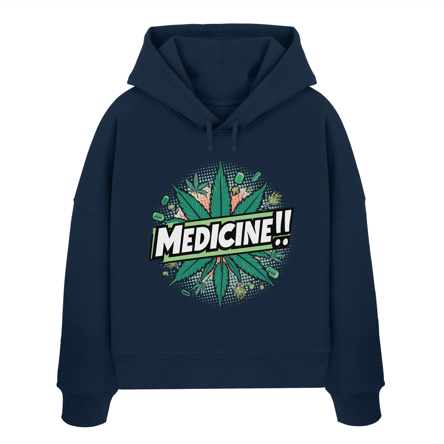 Medicine - Ladies Boxcut Hoodie
