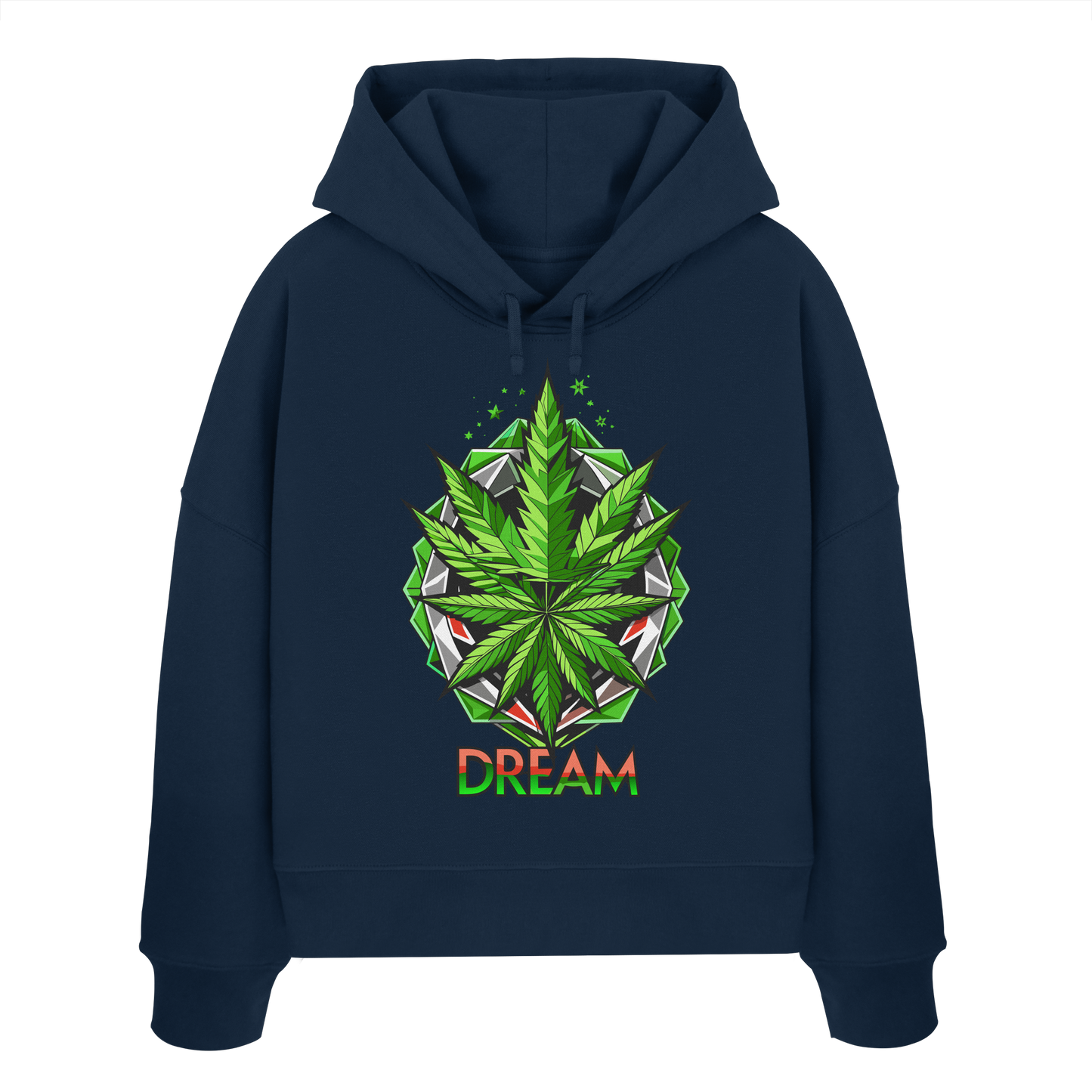 Dream Leaf - Ladies Boxcut Hoodie