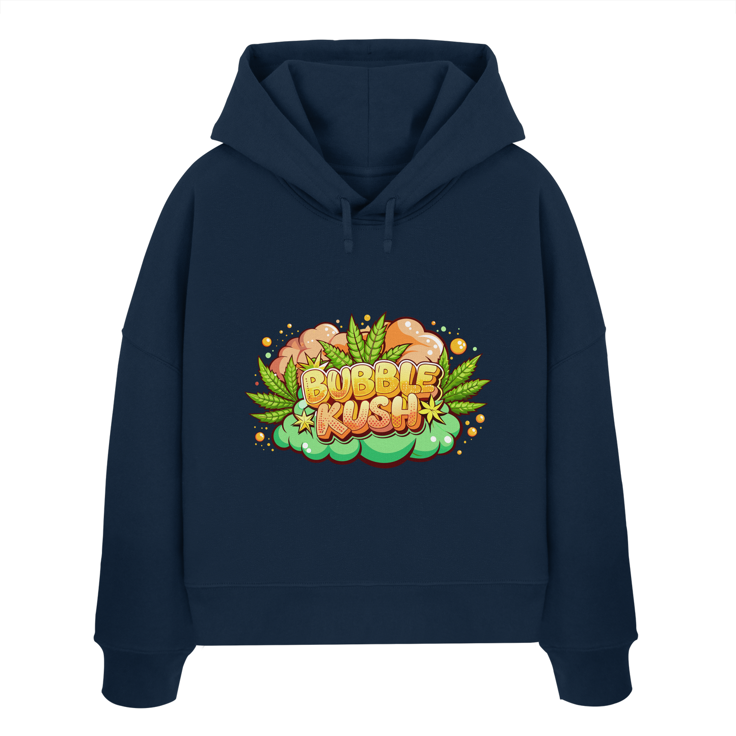 Bubble Kush - Ladies Boxcut Hoodie