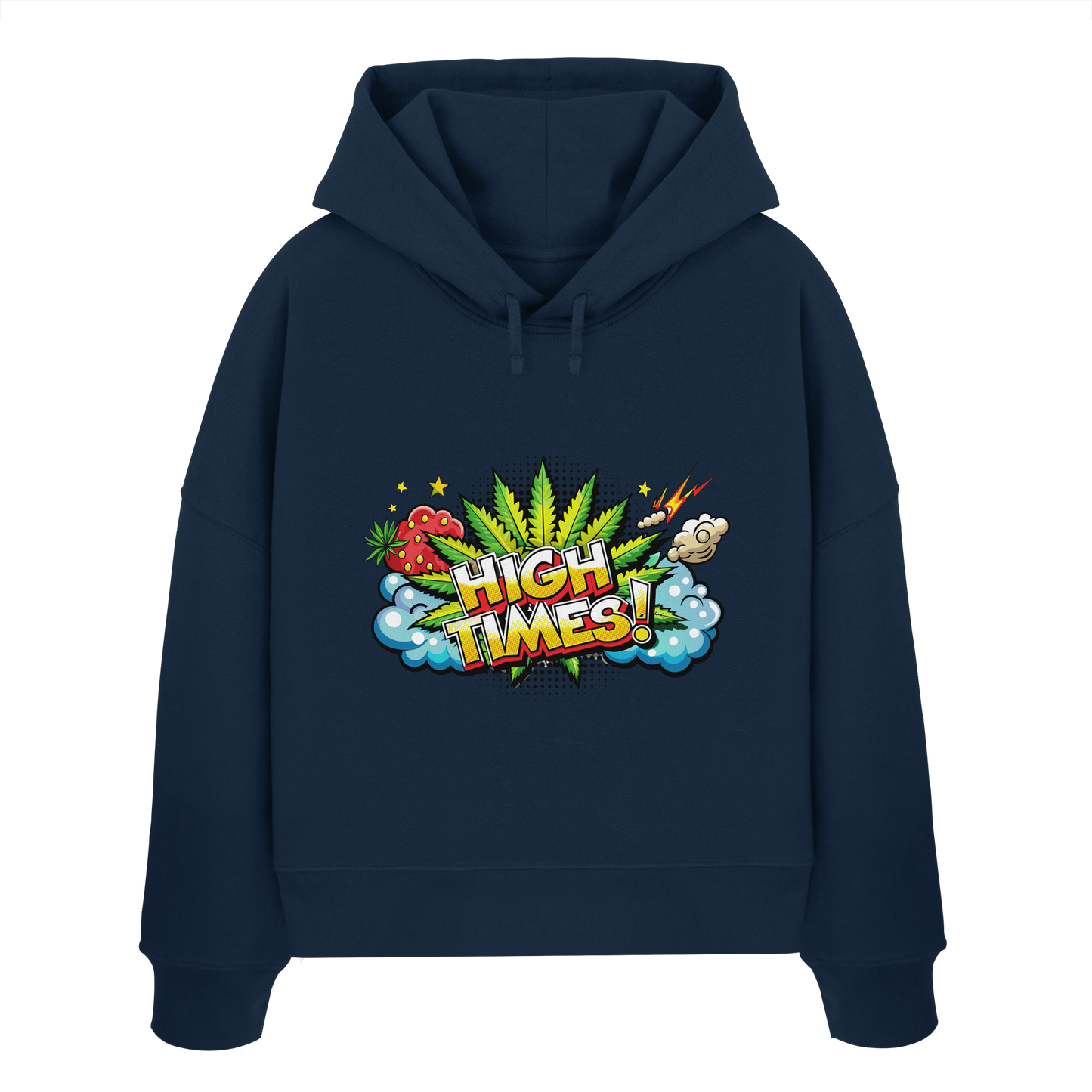 High Times - Ladies Boxcut Hoodie