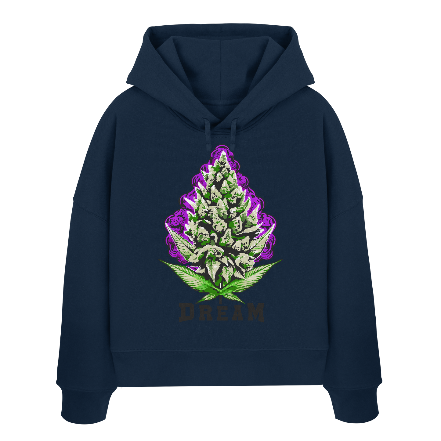 Purple Dream - Ladies Boxcut Hoodie