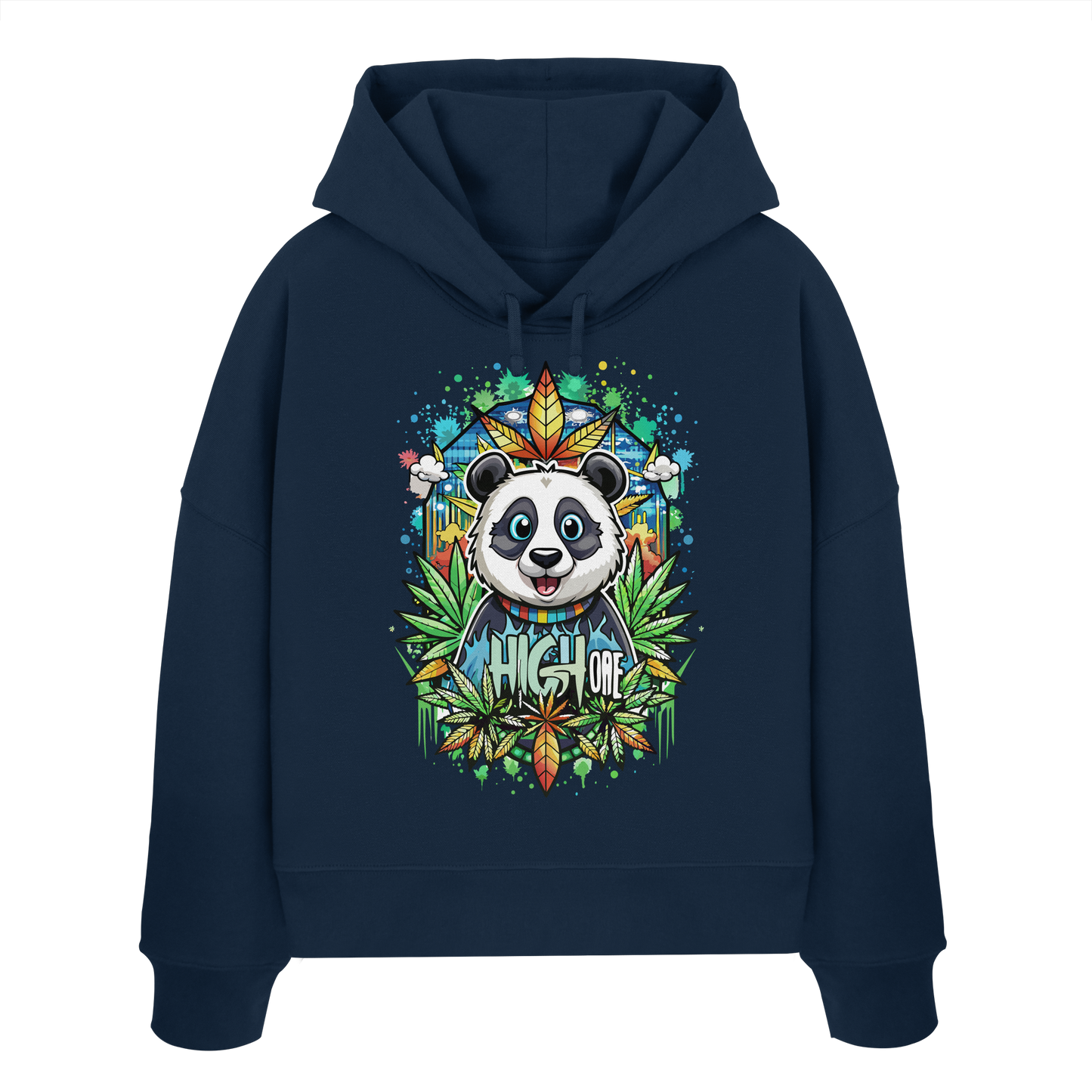 High Bear - Ladies Boxcut Hoodie