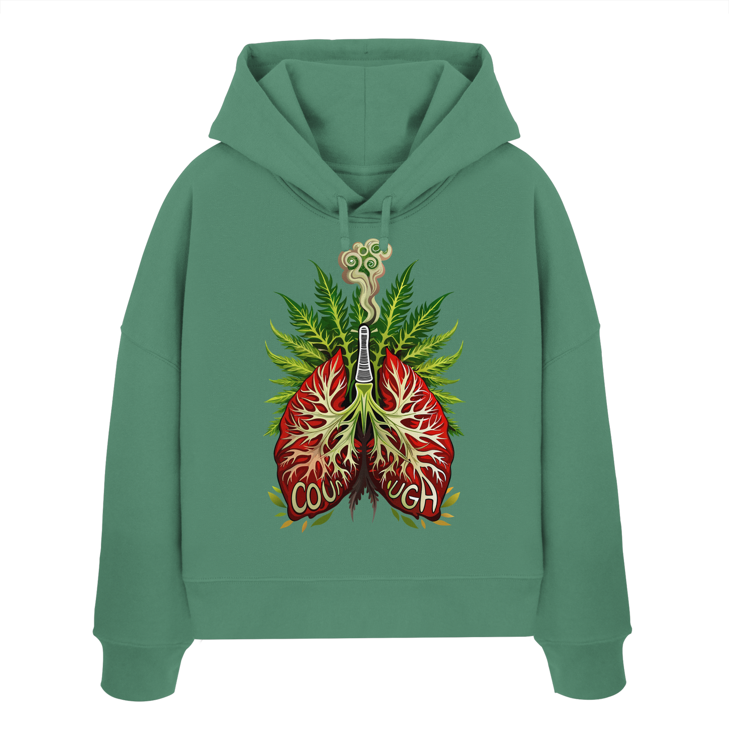 Couugh - Ladies Boxcut Hoodie