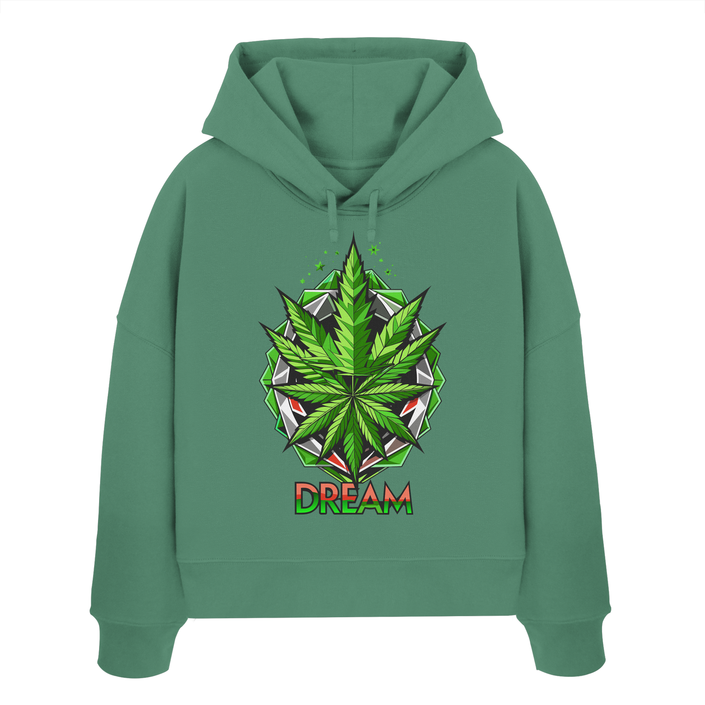 Dream Leaf - Ladies Boxcut Hoodie