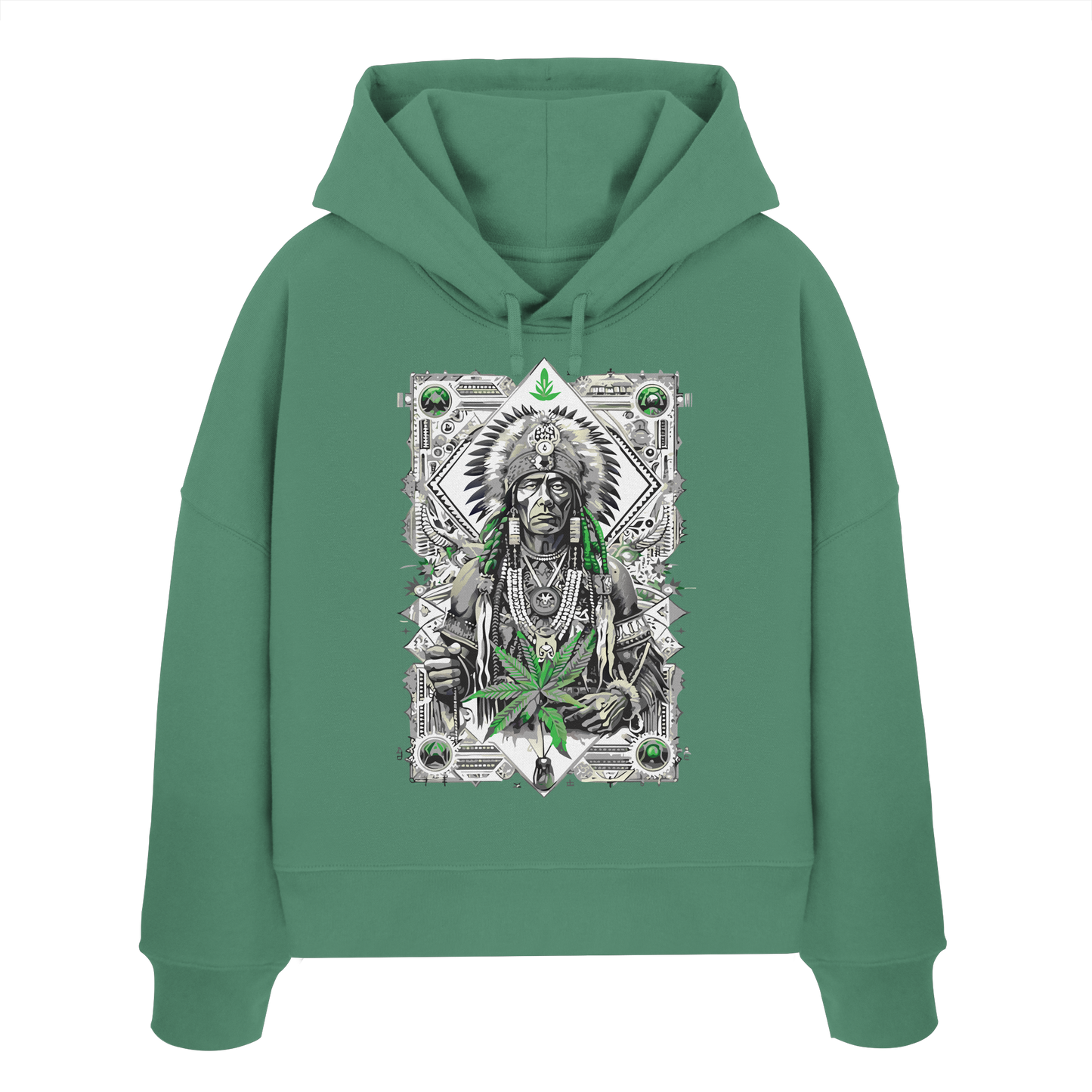 Indian - Ladies Boxcut Hoodie