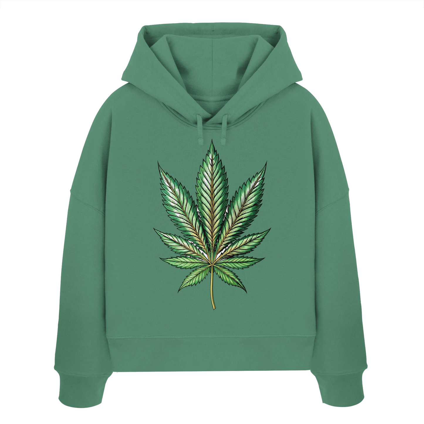 Leaf - Ladies Boxcut Hoodie