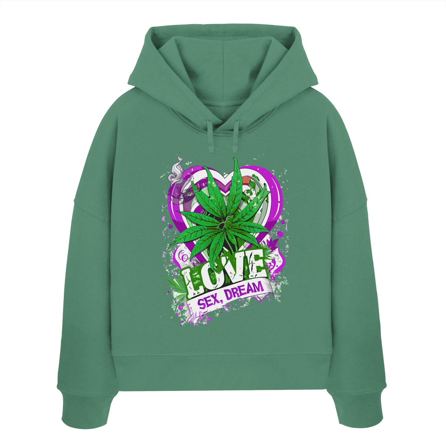 Love S#X Dream - Ladies Boxcut Hoodie