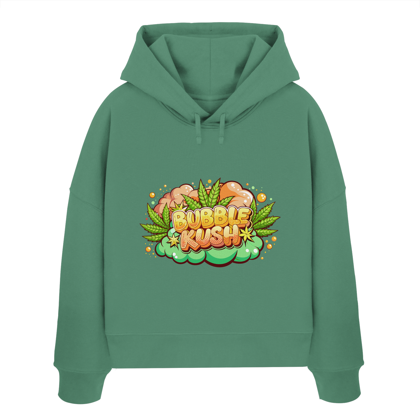 Bubble Kush - Ladies Boxcut Hoodie